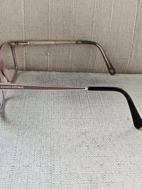 Banana Republic Women Eyeglasses Farme CATERINA SOR Eyewear Brown/Pink Glasses